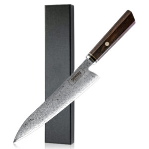 Sakawa 8.5" Damascus Steel Gyuto Knife 牛刀