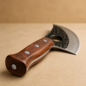 Kiba 5.8" Butcher Knife with Leather Sheath