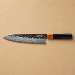 Kumozu 8'' Damascus Steel Gyuto Knife