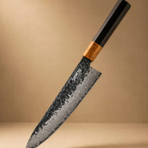Kumozu 8'' Damascus Steel Gyuto Knife