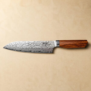 Shikoku 7" Damascus Steel Kengata Santoku
