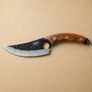 Tetsuya 5.7" Butcher Knife with Leather Sheath